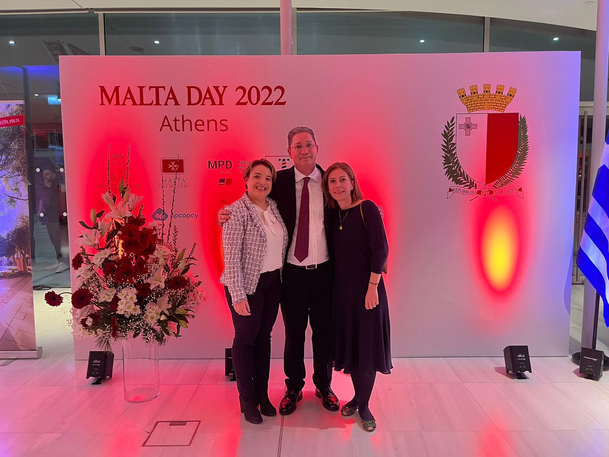 GMInternationa1's tweet photo. Malta Day 2022 in Athens, Greece https://t.co/WDgCy8K1ws