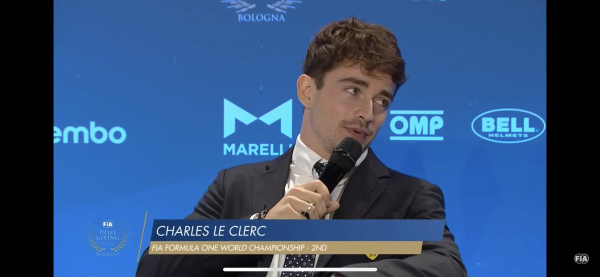 No @fia !! Are you serious? Charles LE CLERC? 🤦🏼‍♀️ #charlesleclerc #FIAPrizeGiving #FIAAGA2022  #F1