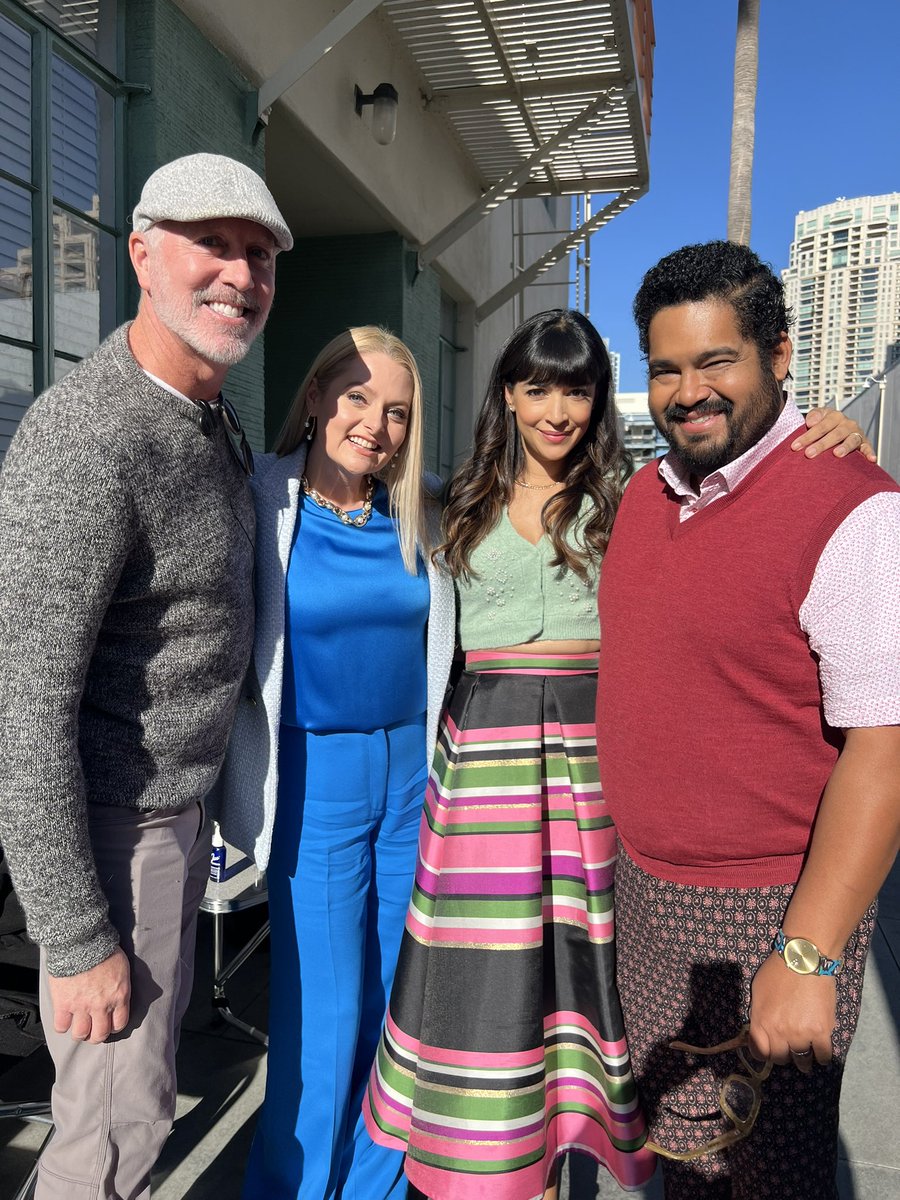 Lauren Ash (@lauren_ash) on Twitter photo Pic from my last day shooting my new show <a href="/NotDeadYetABC/">Not Dead Yet</a> Premiering Feb 8th on ABC! With costars <a href="/HannahSimone/">Hannah Simone</a> <a href="/josh_banday/">Joshua Banday</a> and some guy named <a href="/mcdonaldcomedy/">Michael McDonald</a> they let direct us cause I guess he has a background in “comedy” and is an “icon” or something? 🤷♀️ Pic from my last day shooting my new show <a href="/NotDeadYetABC/">Not Dead Yet</a> Premiering Feb 8th on ABC! With costars <a href="/HannahSimone/">Hannah Simone</a> <a href="/josh_banday/">Joshua Banday</a> and some guy named <a href="/mcdonaldcomedy/">Michael McDonald</a> they let direct us cause I guess he has a background in “comedy” and is an “icon” or something? 🤷♀️