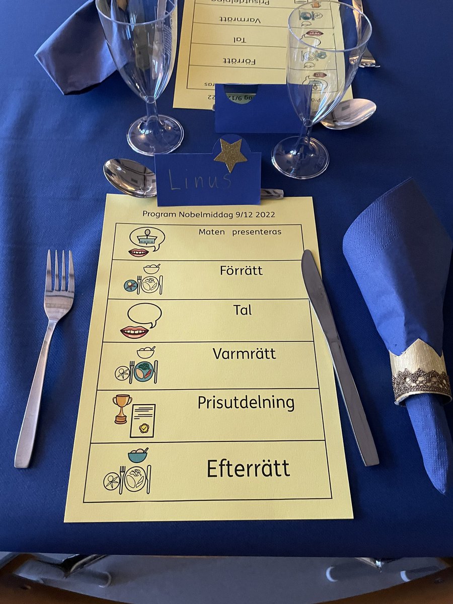 lbromander's tweet image. Firat nobelpris idag med hela skolan, presenterar två nobelpris i litteratur från Norretulls anpassade grundskola #NobelPrize