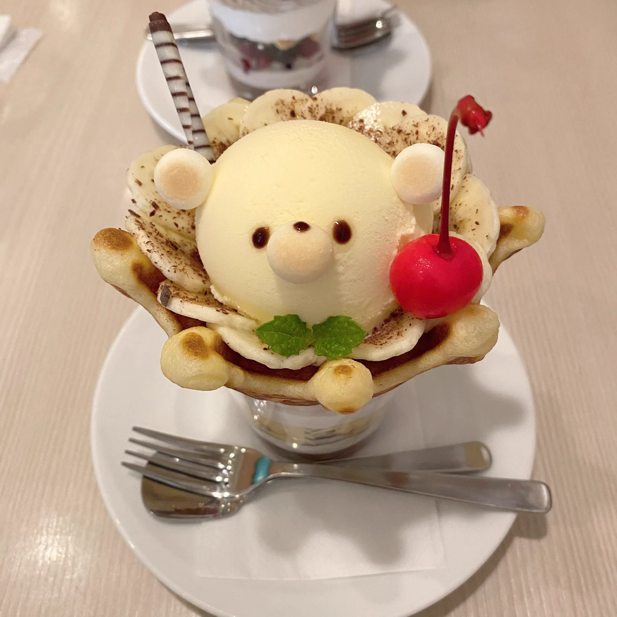 ここのお店の雰囲気も大好き
スイーツも美味しくて全部大好き🧸
また絶対行くっ☺️  