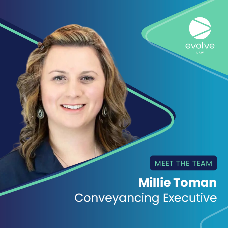 Meet Millie, our Conveyancing Executive! 

She joined Evolve Law in June 2018 📅 

Since then, Millie has progressed with us to become a Trainee Licensed Conveyancer, completing her qualification alongside her work. 

Take a look at the rest of the team > bit.ly/3NYL6Yj