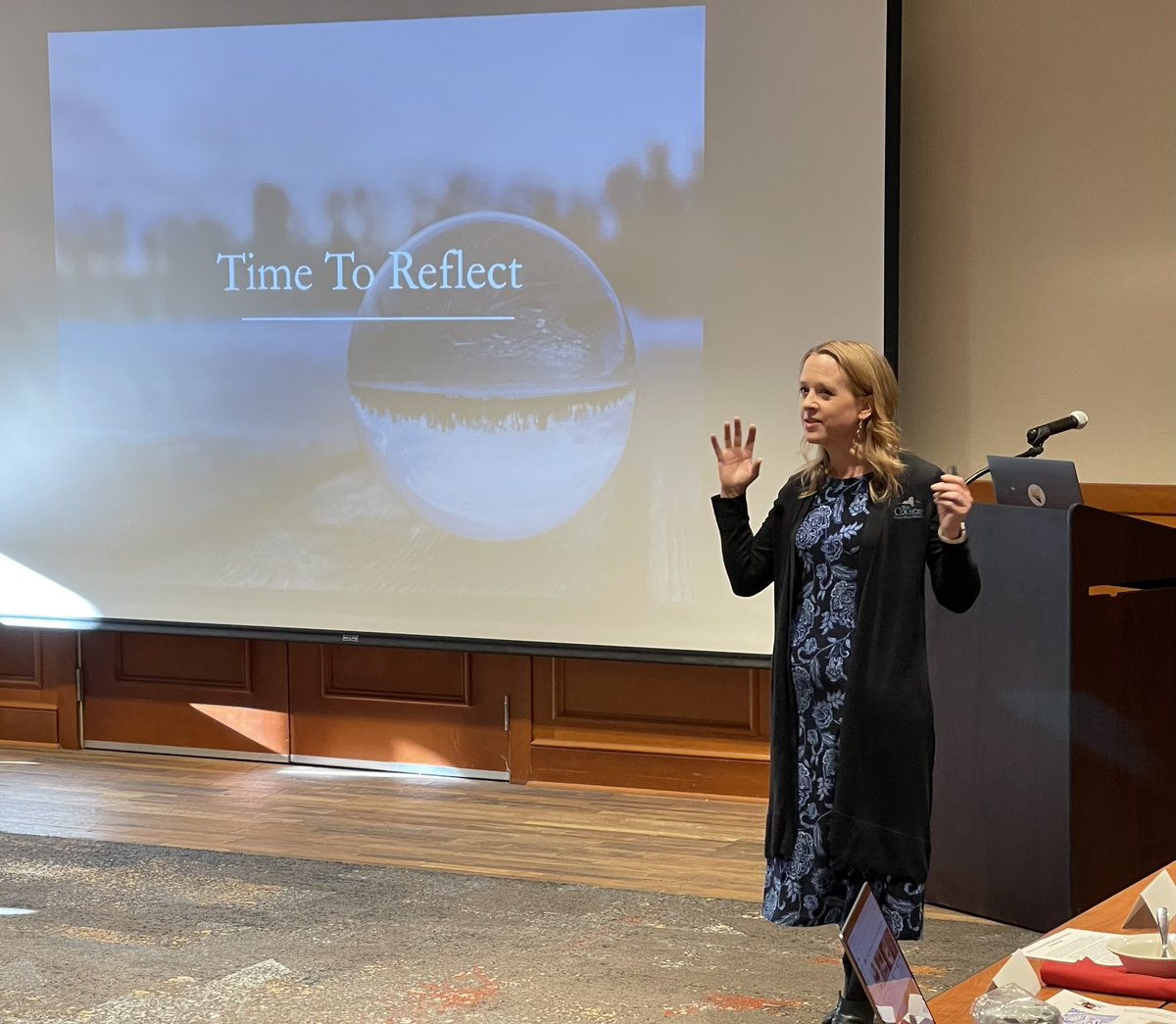 csdedrick's tweet photo. Day 2 at #NECOSS. @JazzConboy leads off for the @NYSchoolSupts. @fehboces @CVESBOCES @cvesdavey @DaleBreault https://t.co/5ynwQLWR2M