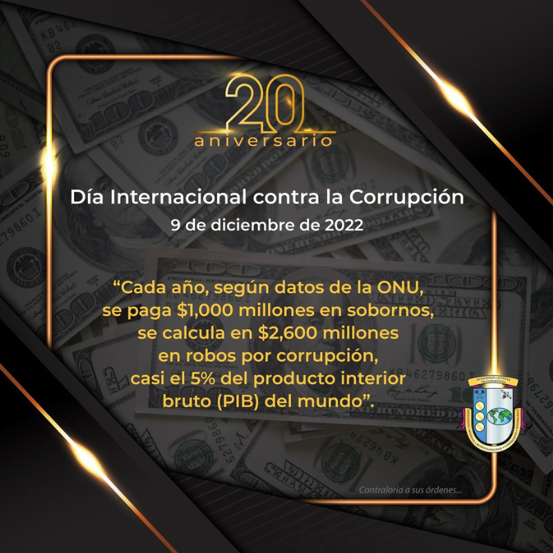 ocpronline's tweet photo. La Oficina del Contralor de Puerto Rico celebra el 20 aniversario del Día Internacional contra la Corrupción.
#contraloria_pr #ocprinforma #DiaInternacionalContralaCorrupcion #corrupcion #lacorrupciónnoscompeteatodos https://t.co/MKaiFHoiYT