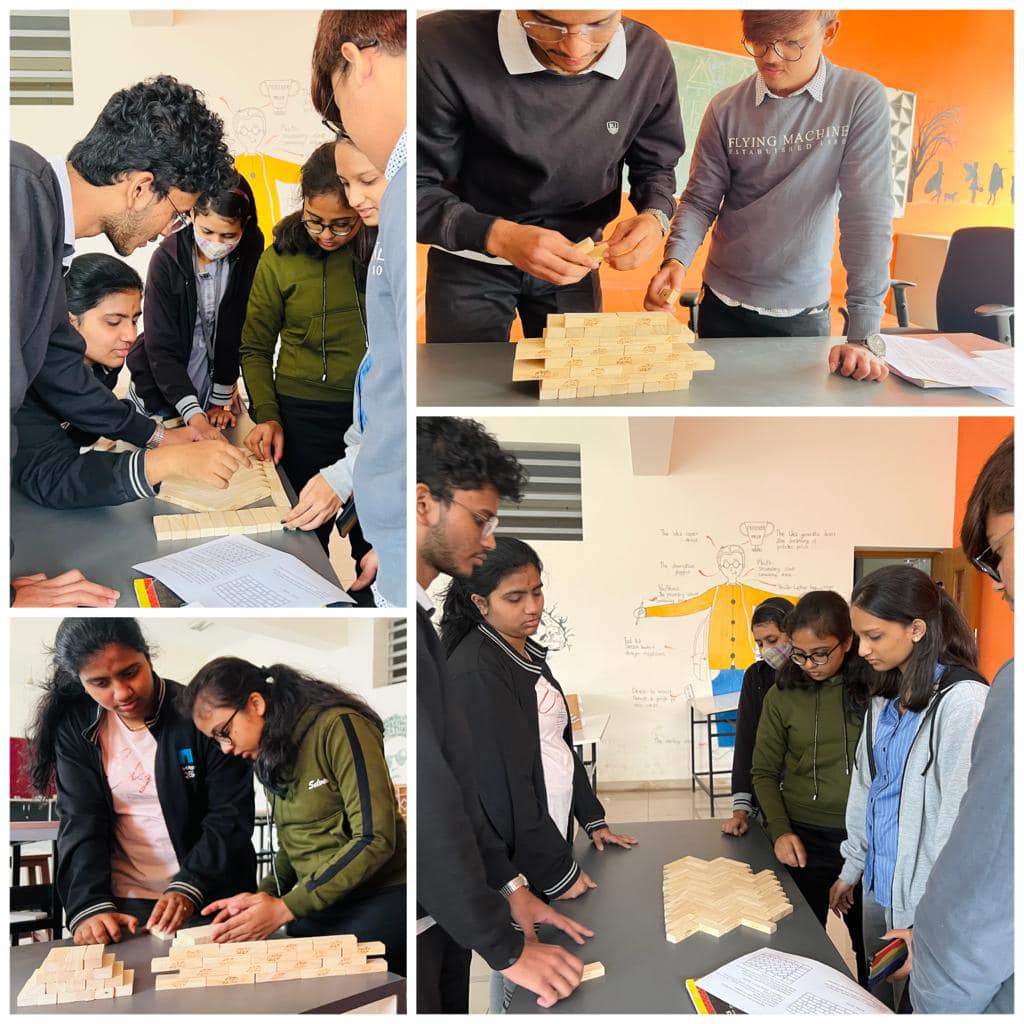 GopalanGsap's tweet photo. Explorative studio pedagogy for first years- by Ar. Priyanka, Students exploring different Brick Bonds as part of the MMBC subject. #architecture #construction #buildingconstructions #exploration #interestingstudio #pedagogy https://t.co/pNcJuUwDk0