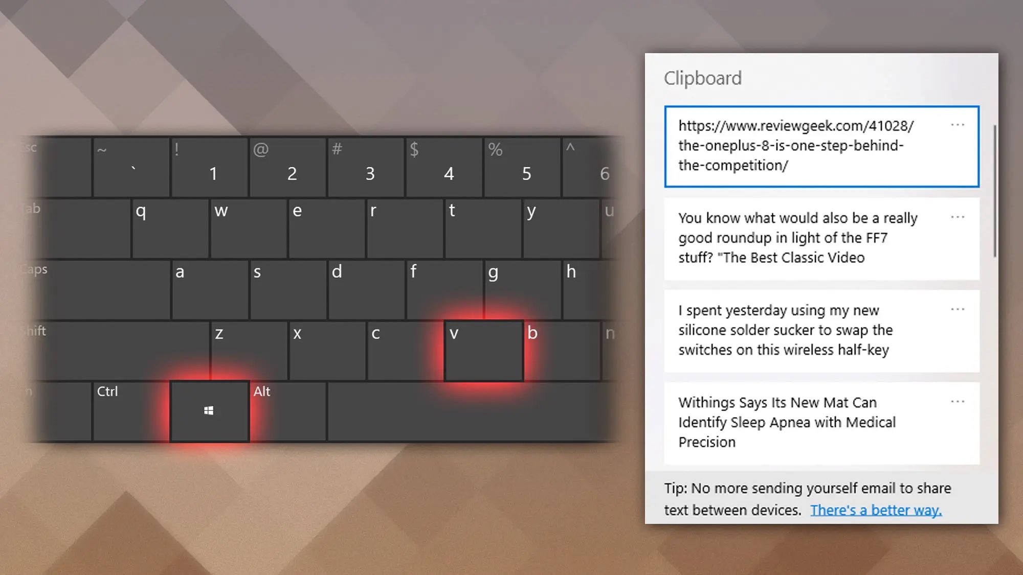 How To Find Things You Previously Copied