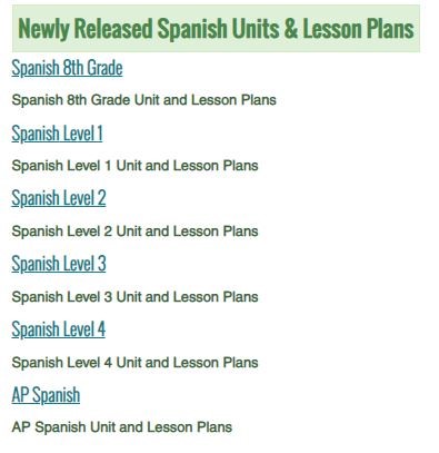 GaDOE World Languages is proud to announce that new Spanish 8th Grade Unit and Lesson Plans have been added to our expanding resources to support educators and are now available and have been uploaded to our home page here: bit.ly/3qjJNZ8 #servingsupporting