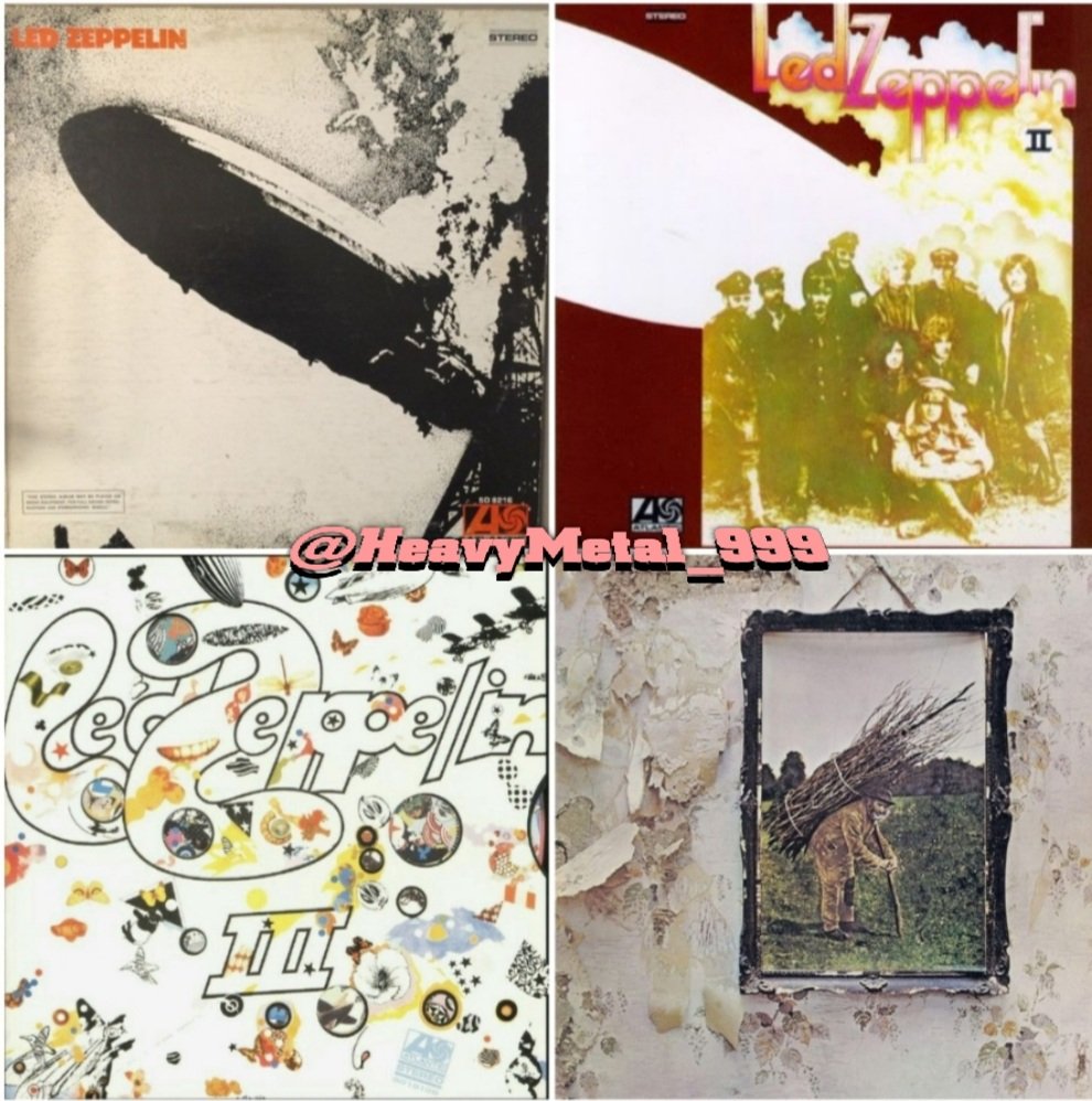 LED ZEPPELIN  I, II, III or IV
Which album is your favorite?