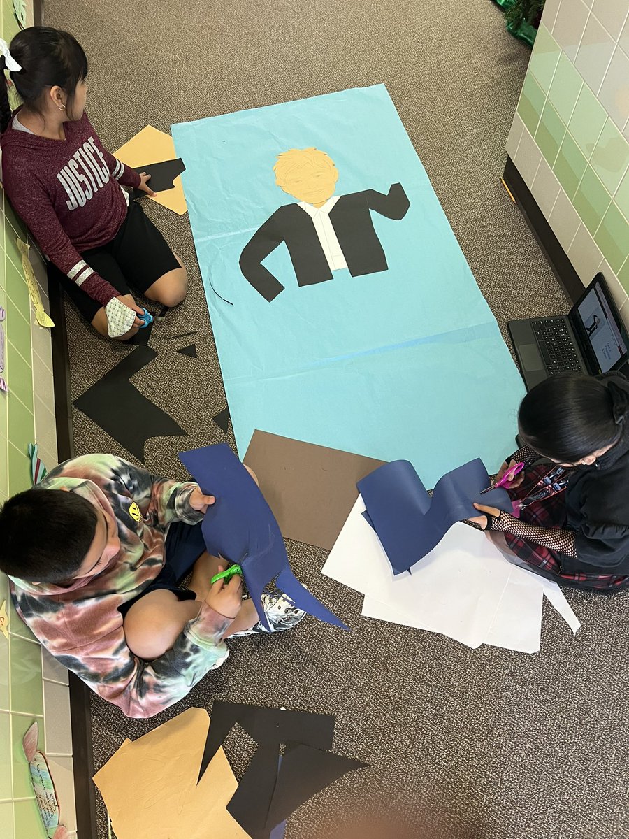 acevedo_keyla's tweet photo. 5th graders chose influential people, that have made a positive difference in history, to research and present! Can y’all guess who this group of 5th grade babies is working on!? 🤩

@TheEllenShow https://t.co/TmCpQAIlra