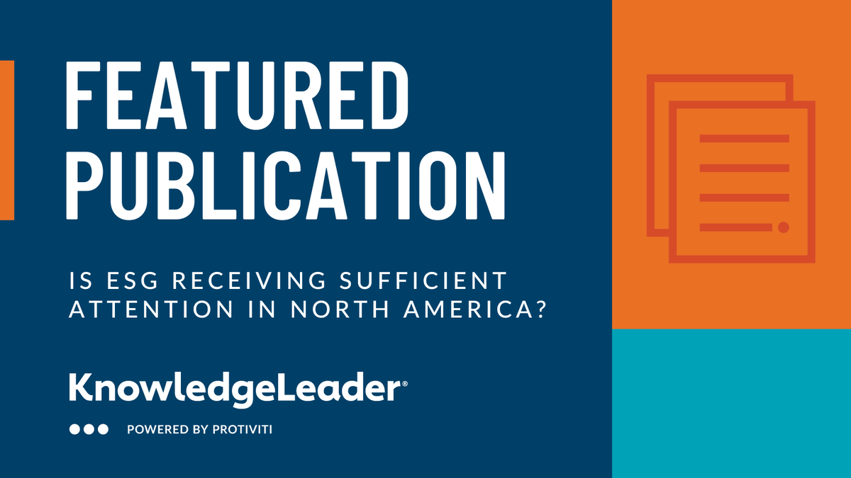 Knowledge_Lead's tweet photo. There is awareness that #ESG considerations will prove to be essential drivers of sustainable business over the next decade. Check out these questions that focus on implications for the future. https://t.co/EpkNwDloOc 

#ChangeManagement #InternalAudit #Regulations https://t.co/cMAeIh9rzV