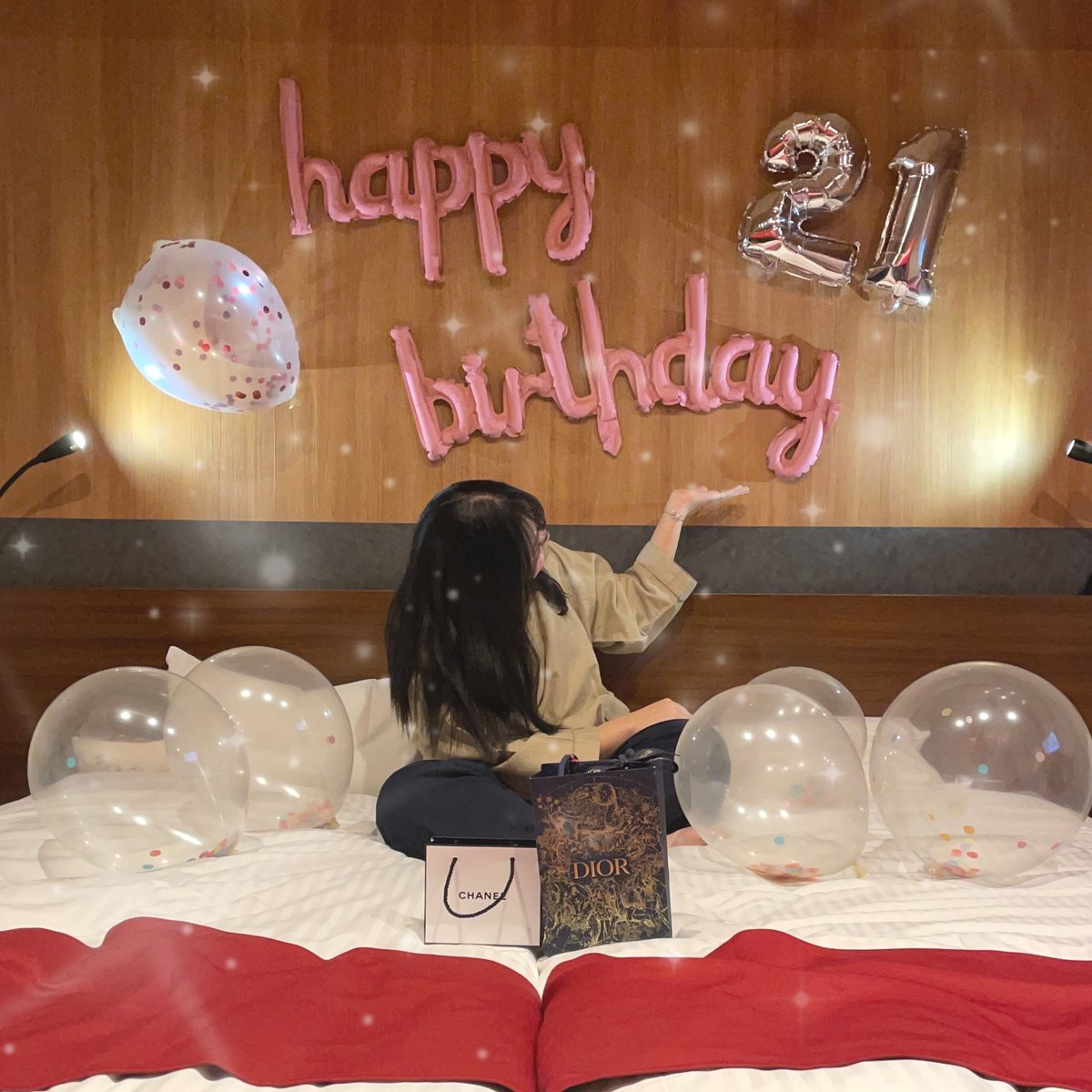 Happy birthday Thina！
明日は Disney♪ 
#今日のsᴛᴀʀ