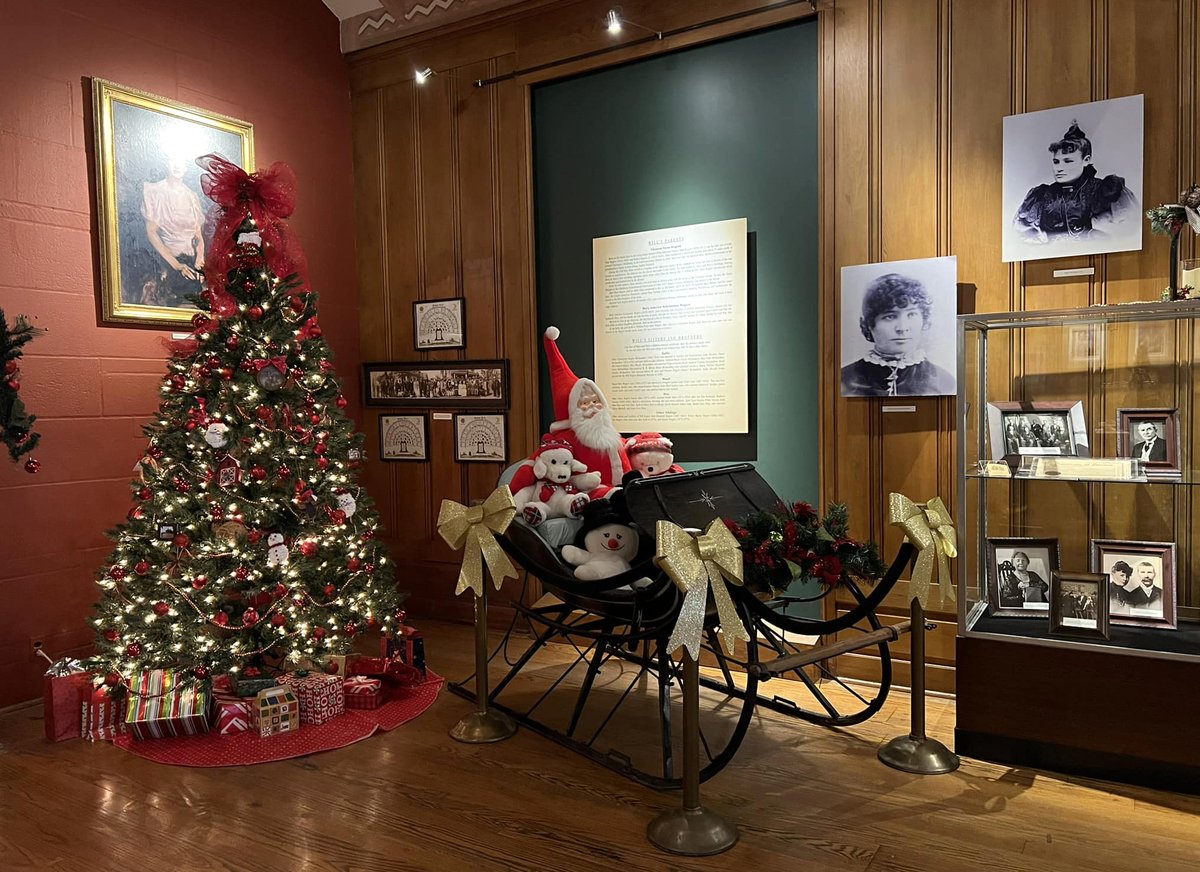 Don’t forget! Holiday events continue tomorrow &amp; Sunday at OHS museums &amp; historic sites  🎄  We have Christmas Open Houses, Photos + Breakfast with Santa, a Christmas Tea, &amp; a Civil War Christmas program. Browse the calendar &amp; find an event near you: okhistory.org/events