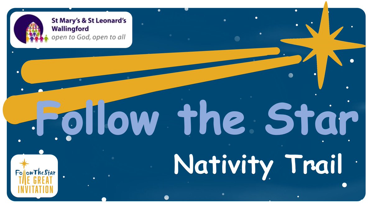 Looking for a fun, free family activity for the weekend?

Download our Advent Nativity Trail from our website or pick up a paper copy from the back of St Mary's. 

Follow the Christmas story around the town and see if you can unscramble the hidden words!

wallingfordcofe.org.uk
