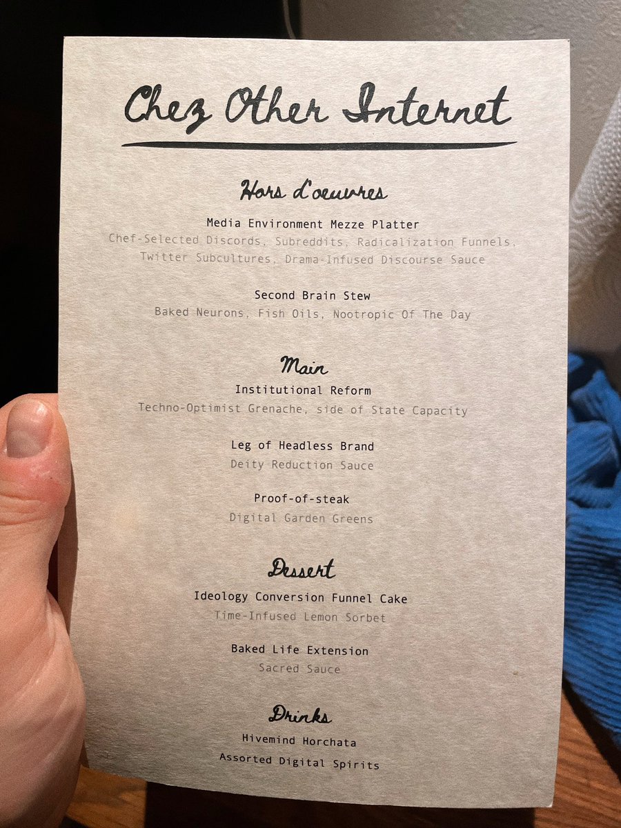 When you dine with <a href="/otherinternet__/">Other Internet</a>, expect digital digestifs