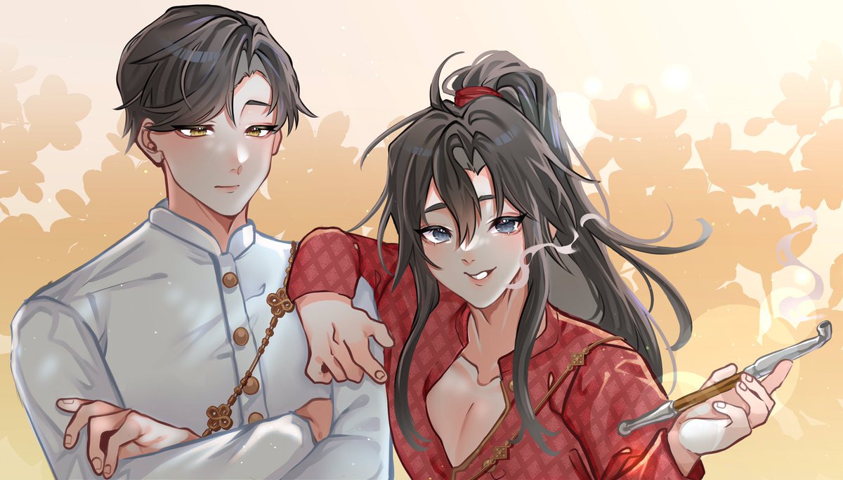 ㅤ

‘ commission by  @ALan_Ryusei ’
don’t save without permission 
mdzs  thai  period  au  event  .

ㅤ