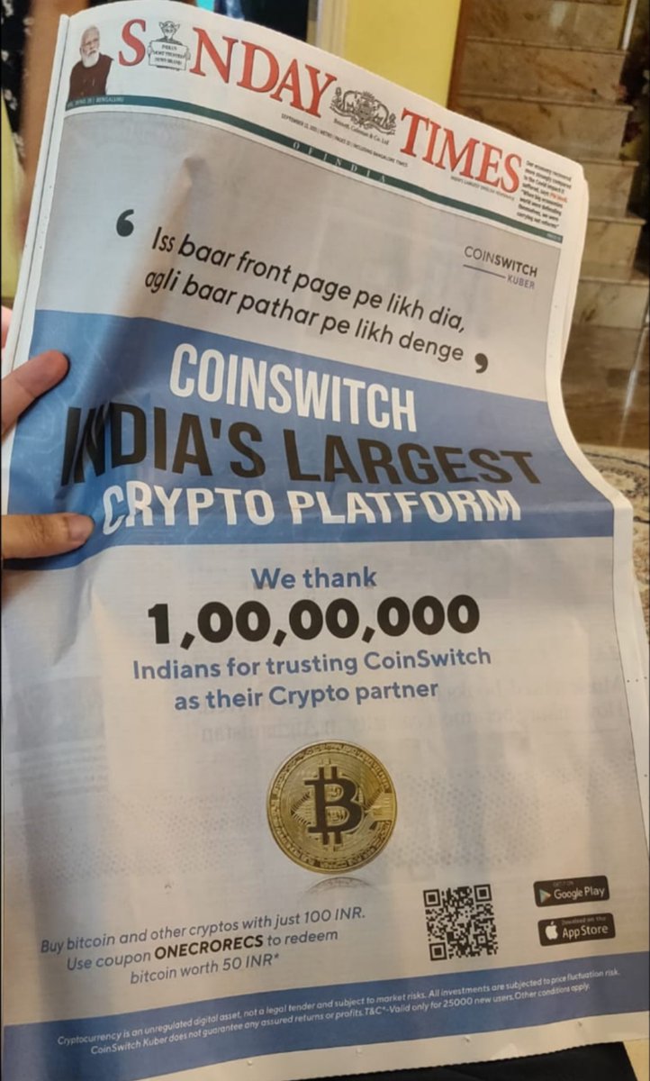 Aditya Singh (@cryptooady) on Twitter photo Bull run mein toh pathar pe likhne ko taiyar the - Advertisement which also got us so much backlash,
Abb updated proof of reserves/liabilities & wallet addresses hi pathar pe likh do ? kum se kum ?
<a href="/CoinSwitchKuber/">Angelo Gueta</a> Bull run mein toh pathar pe likhne ko taiyar the - Advertisement which also got us so much backlash,
Abb updated proof of reserves/liabilities & wallet addresses hi pathar pe likh do ? kum se kum ?
<a href="/CoinSwitchKuber/">Angelo Gueta</a>