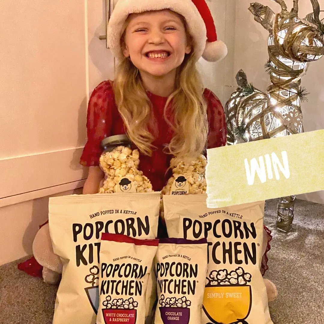 A #festive gift 🎄🍿

Win a KIDS POPCORN SELECTION BOX in our #Christmas Giveaway!

To enter:
1. Follow @popcornkitchen 🍿
2. Like this post 💛
3. Tag a Friend 🤝🏻
4. Retweet 🫶

T&amp;C's apply. Competition ends 16/12🏻

Plus, get BETTER THAN 1/2 PRICE deals on selected Gifts!