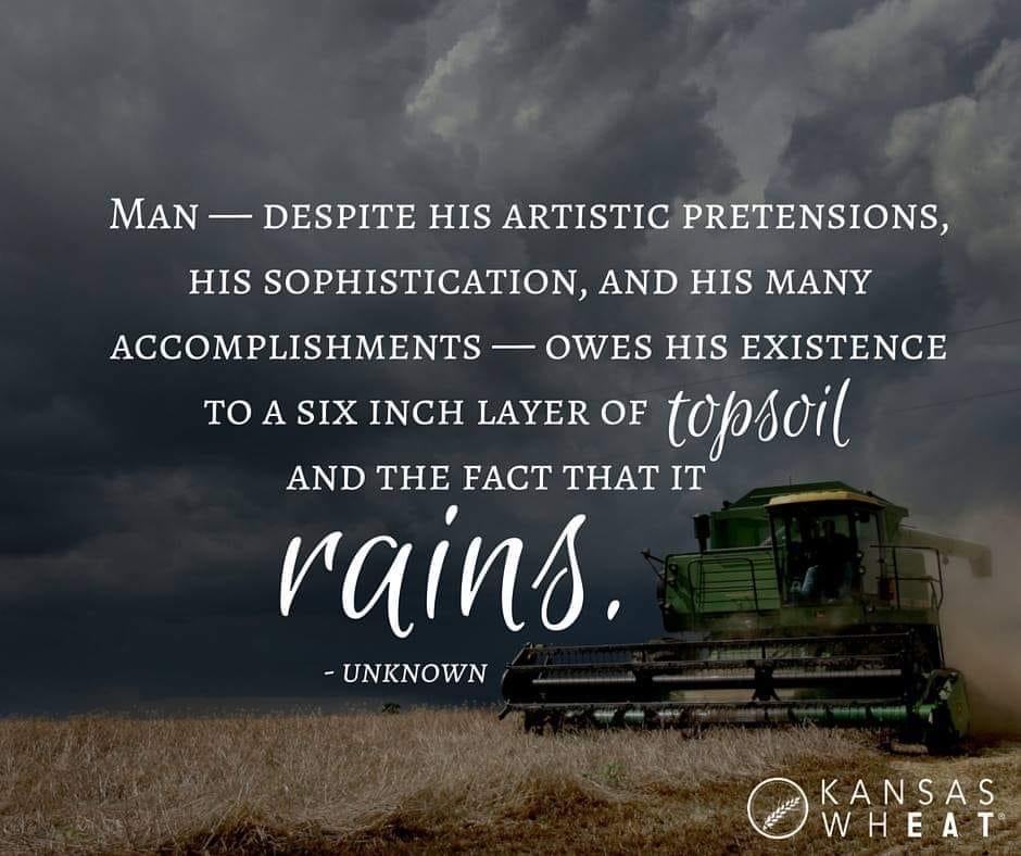 One of the most factual statements ever...but lets not dismiss the importance of #fertilizer in nourishing a hungry planet.
#feedingtheworld