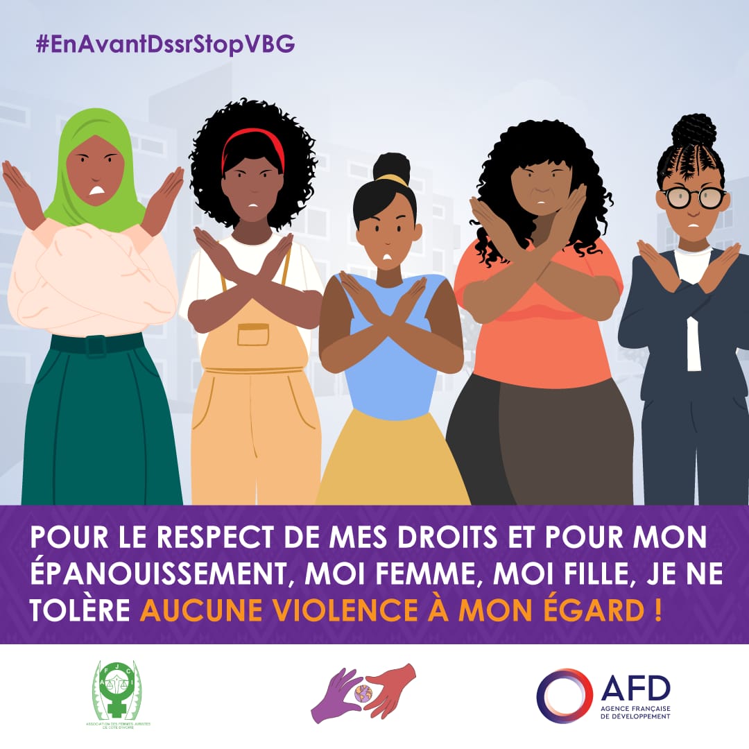 ELTONTO1Z's tweet photo. 🗣️🗣️"Vous n'êtes pas seules...vous avez des droits"
Pour les filles et femmes ♀️, TOUTES UNIES, tous activistes, disons stop à toutes formes de violence et discrimination.
#OrangezLeMonde🟠 #16joursdActivisme #PlusDeDroits #EnAvantDssrStopVbg
@equipop
@afjci
@feministeenaction https://t.co/FqRM07wZdP