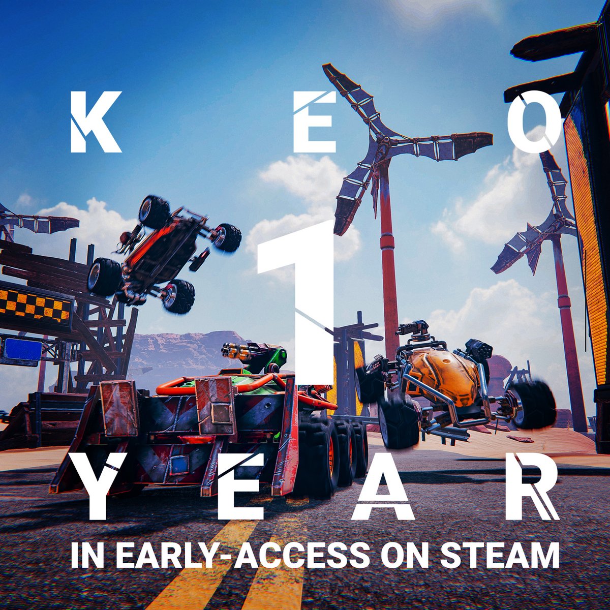 Today marks a full year since our early access release of KEO.

Even though we’ve been modest with updates in the past few months, we’ve been hard at work to improve KEO using everyone's feedback.

Thank's for hanging out with us.

Read all about it here:
redcatpig.com/news/today-mar…