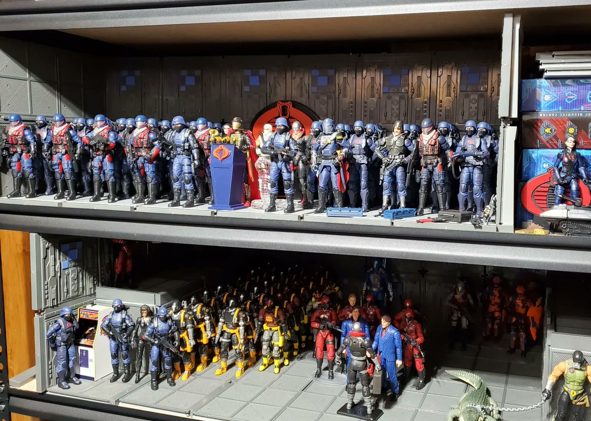 Cobra army is growing.
#gijoe #cobra
#gijoeclassified 
#alleyviper #trooper #armybuilding