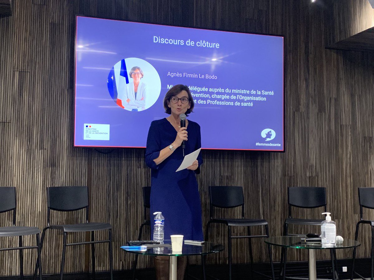 agnesfirmin's tweet photo. Heureuse d'être présente et de conclure les États généraux de #femmesdesante sur la prévention des inégalités de santé chez les femmes : les défis sont nombreux, je suis pleinement mobilisée pour améliorer la prévention, l’accès aux soins et l'accompagnement de toutes les femmes. https://t.co/eti4SGPWxj