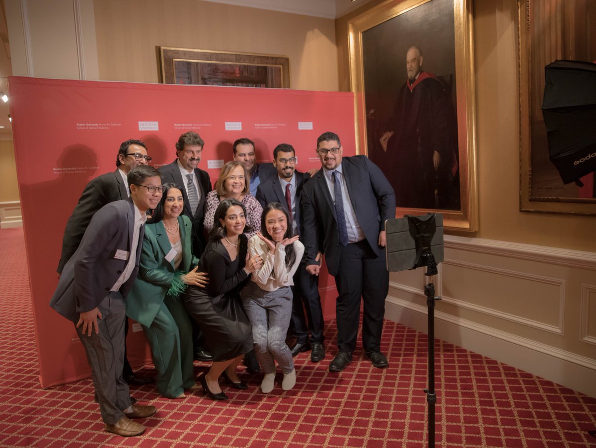 budental's tweet photo. We had such a fun time at the AEGD Alumni Dinner last week! The Holiday spirit is in full swing here at GSDM and we are enjoying every minute of it! https://t.co/98vOxiRsVa https://t.co/BlGghk4jTv