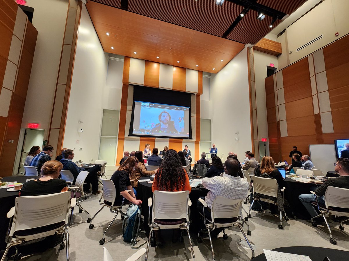 First in person #BERAworkshop2022 since 2019 is underway. Excited to see folks I haven't seen in years. Expecting plenty of discussions on boreal restoration, seismic line, caribou, wildlife, carbon and vegetion.  <a href="/NAIT/">NAIT</a>SciTech @NAIT