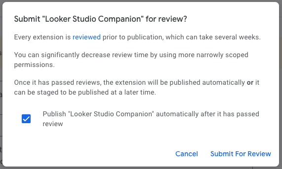 wissi_analytics's tweet photo. #LookerStudio companion
✅ Just submitted my Chrome extension for manual review
🤞 Hoping a publication next week https://t.co/9tKtZ2Erkg