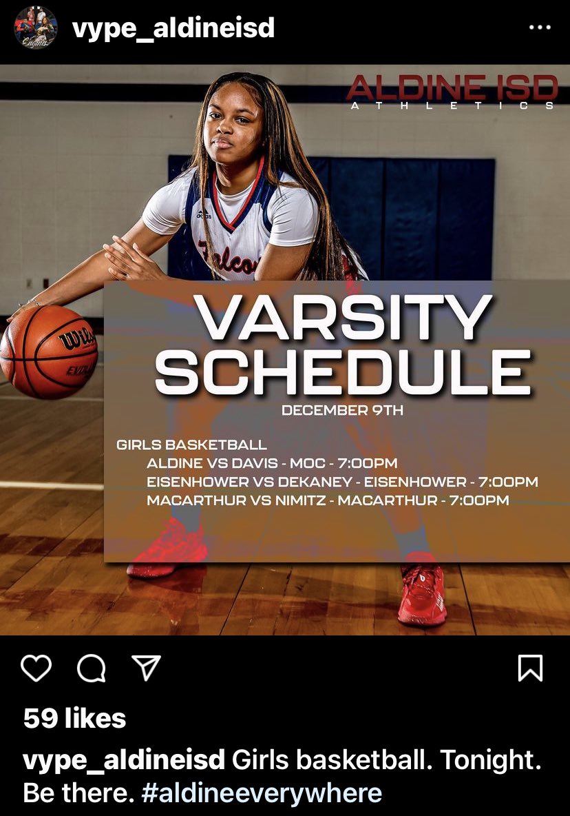BodWbb's tweet photo. *******Correction******** Location: Davis                Time: 6:00PM      ⁦@vypehouston⁩ ⁦@drgoffney⁩ ⁦@DavisHS_AISD⁩ ⁦@davishs_falcons⁩ ⁦@Athletics_AISD⁩ ⁦@AldineISD⁩ https://t.co/o8Kcv4ttuQ