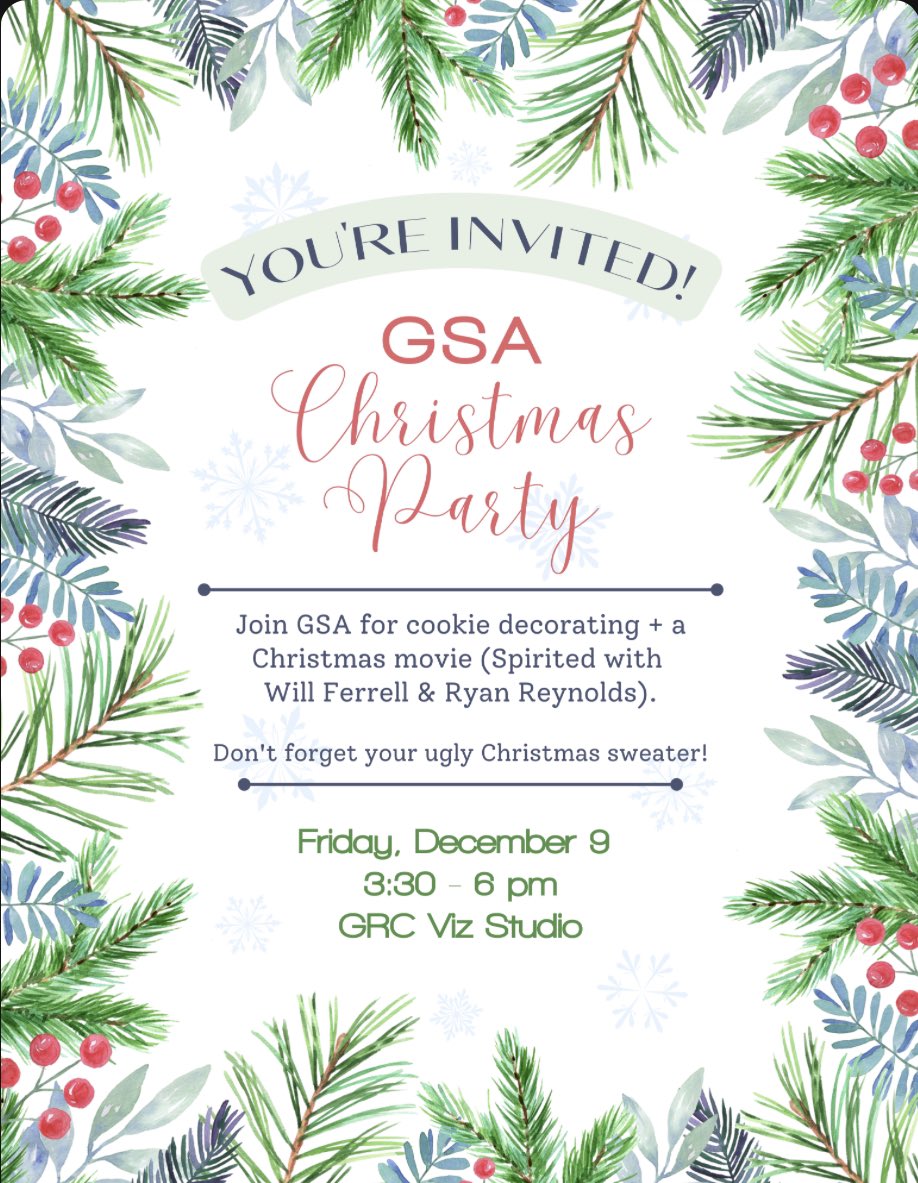 Baylor_GSA (@baylor_gsa) on Twitter photo Donโt forget to join us this afternoon for our Christmas party! <a href="/baylorgraduate/">Baylor Graduate School</a> Donโt forget to join us this afternoon for our Christmas party! <a href="/baylorgraduate/">Baylor Graduate School</a>