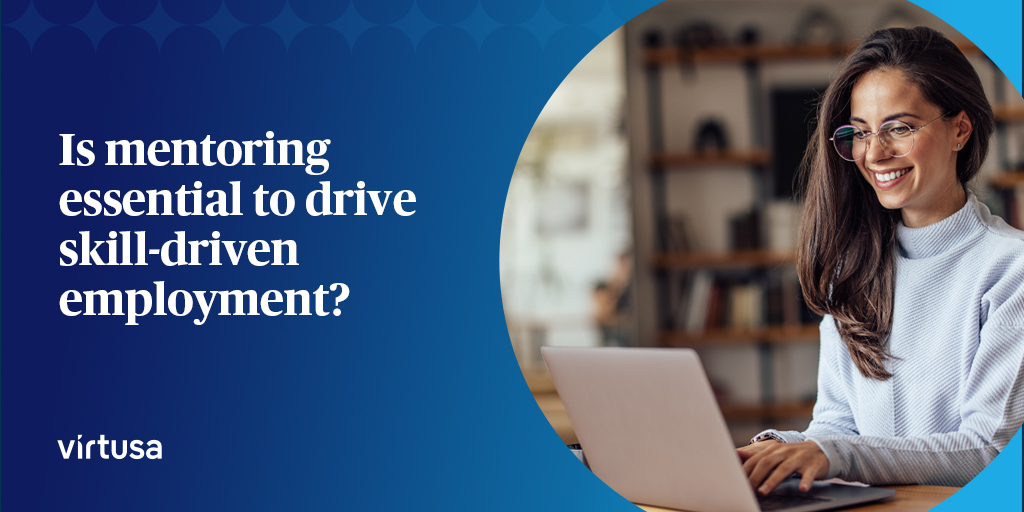 VirtusaCorp's tweet image. Growing young minds is essential to actualizing the envisioned future of #skilldriven employment. When mentors celebrate team members, they get closer to retaining, #rewarding, and redeploying the right #talent. Learn more: splr.io/6019eMCZN