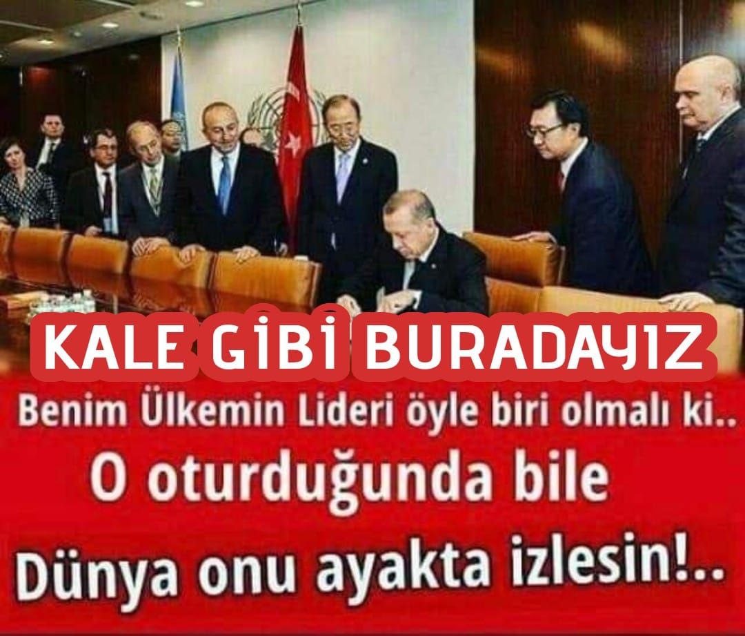 Her masada, her platformda  sözü dinlenen güçlü bir ülke artık Türkiye.

KALE GİBİ BURADAYIZ
#TimurSoykanTutuklansın Laiklik/Kemalist