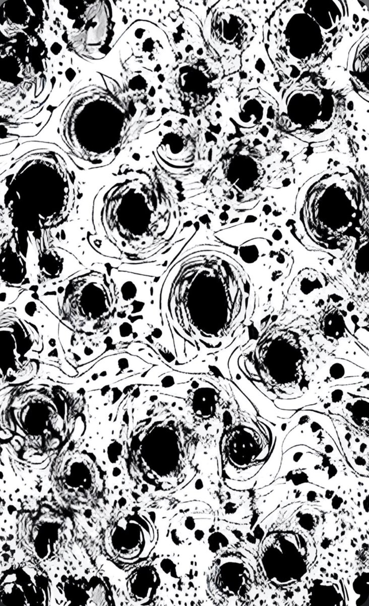 <a href="/BasicAbstracts/">Basic Abstract: The Beginning.(Sold-Out)</a> Thank you her name is :
🖤 Les tunnels cachés 🤍 

some people said:

🤍 L'étude des virus 🖤

But I chose the former. 😉  Are you Former or Latter comment below!