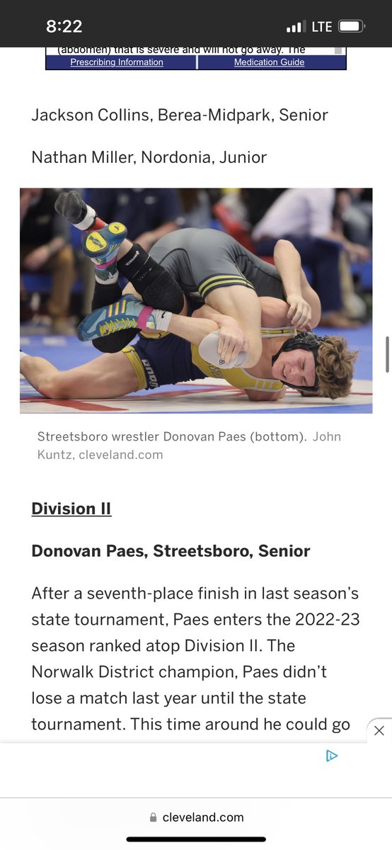 He made the list! 🤼
