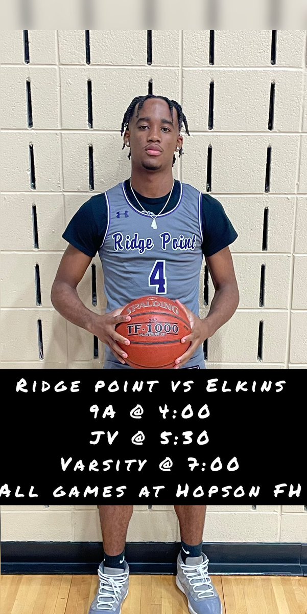 Ridge Point Basketball (@rpboysbball) on Twitter photo ๐๐GAMEDAY PANTHERS๐๐
The Panthers make the short trip to Hopson to take on Elkins. We need the <a href="/RP_Pack/">Ridge Point Pack</a> in the house bringing the juice. Come out, be loud, wear purple and cheer on the Panthers. #WEoverME #BULTA ๐๐GAMEDAY PANTHERS๐๐
The Panthers make the short trip to Hopson to take on Elkins. We need the <a href="/RP_Pack/">Ridge Point Pack</a> in the house bringing the juice. Come out, be loud, wear purple and cheer on the Panthers. #WEoverME #BULTA
