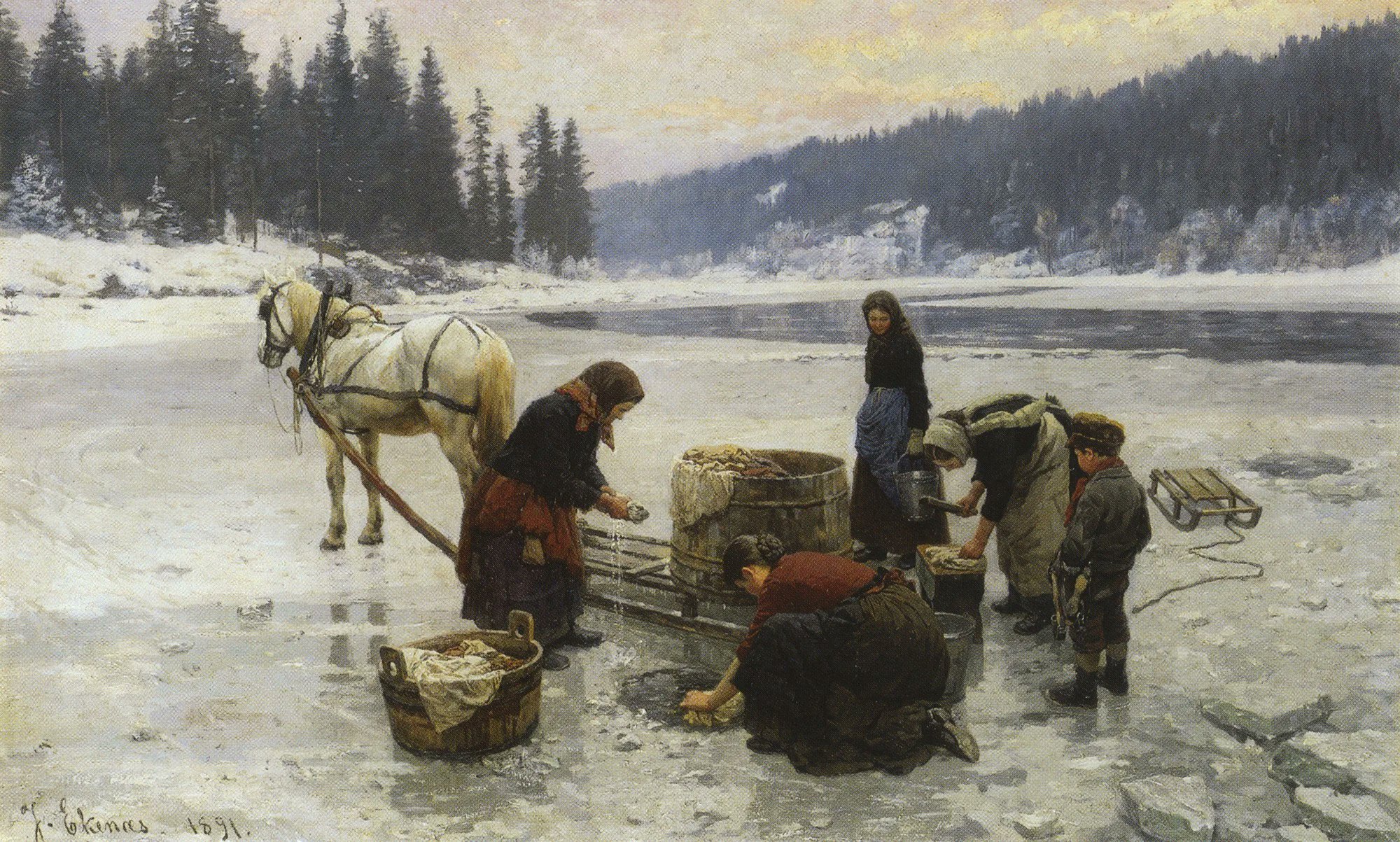 Художник Ян Экенес.