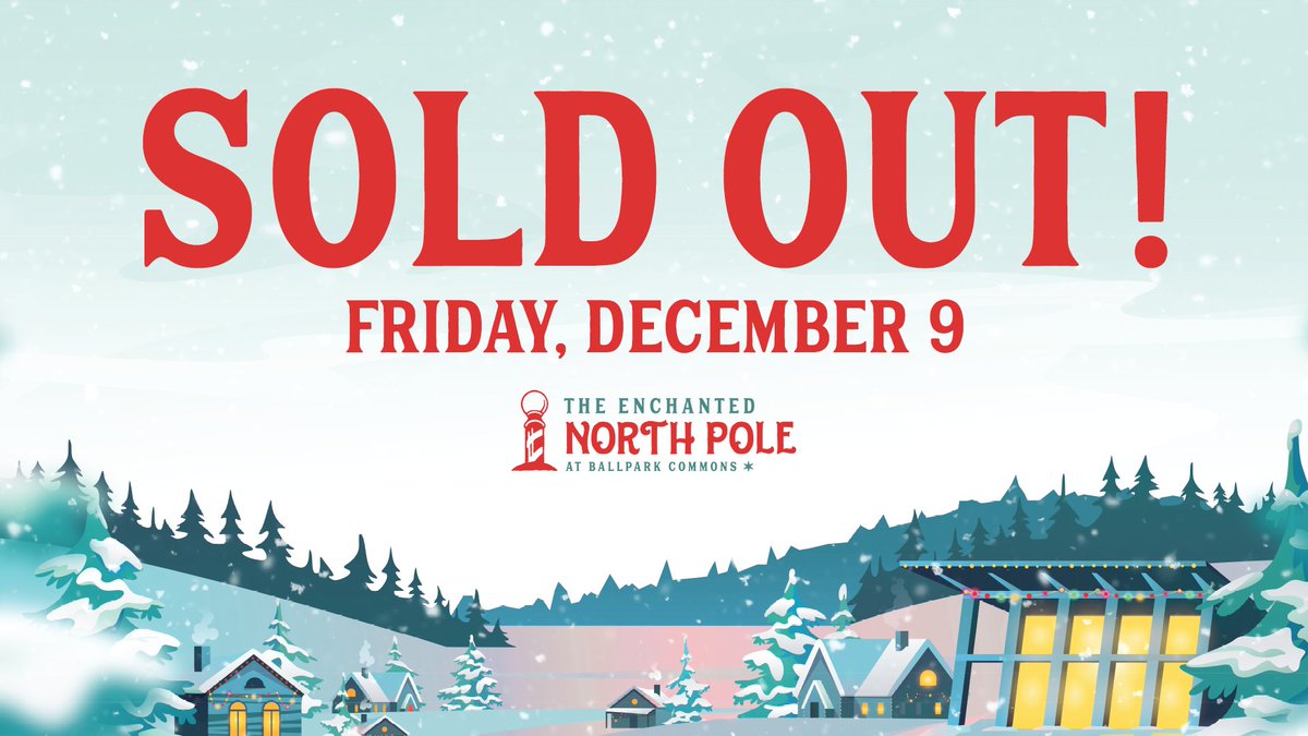 EnchantedNPole's tweet photo. All tickets are SOLD OUT for tonight's experience! But, don't worry! We still have tickets available for this Saturday and Sunday! 🌟🎄 

🎟: https://t.co/cSZ1yolucv https://t.co/Zp3w5PXdkA
