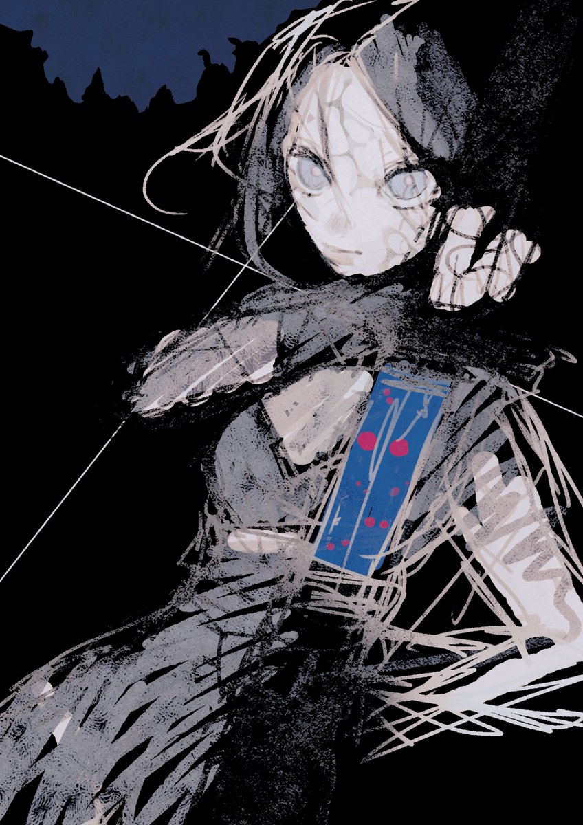 「 」|山月まり Mari Yamazukiのイラスト