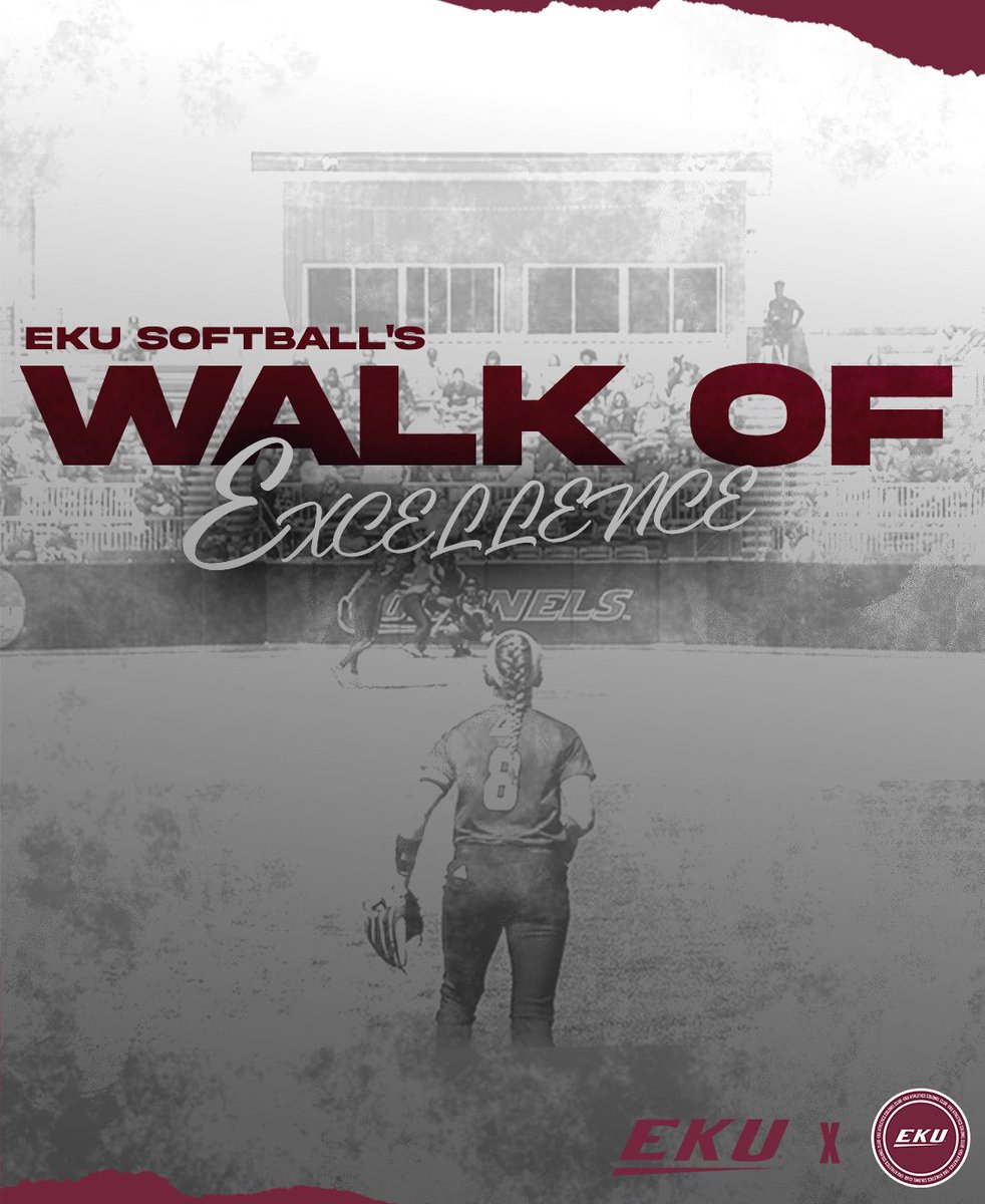 Colonel Club (@ekucolonelclub) on Twitter photo Be a part of <a href="/EKU_Softball/">EKU Softball</a> Walk of Excellence today‼️
The Walk of Excellence is a great way to support the program, leave your mark and to beautify Gertrude Hood Field
Learn more today about the Walk of Excellence by going to bit.ly/EKUWOE
#GoBigE Be a part of <a href="/EKU_Softball/">EKU Softball</a> Walk of Excellence today‼️
The Walk of Excellence is a great way to support the program, leave your mark and to beautify Gertrude Hood Field
Learn more today about the Walk of Excellence by going to bit.ly/EKUWOE
#GoBigE