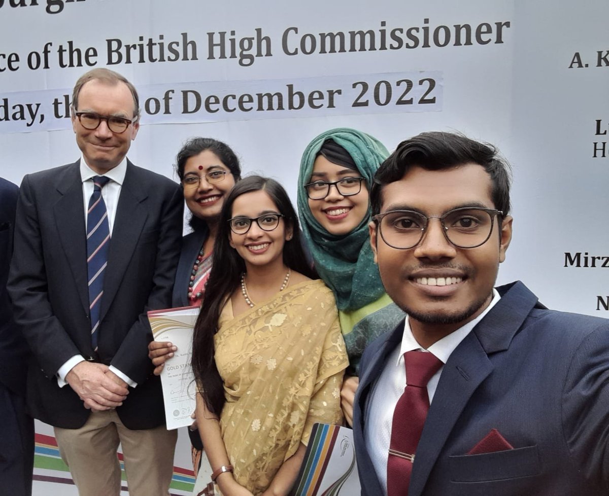 MoriomMasuma's tweet photo. #AchievementUnlocked! 🏅
Received the #GoldAward at the 8th Gold Award Ceremony of the The Duke of Edinburgh's International Award at the Residence of the British High Commissioner!
#dukeofedinburghaward #SYDO #BritishHighCommission https://t.co/VuFmfDWaR4