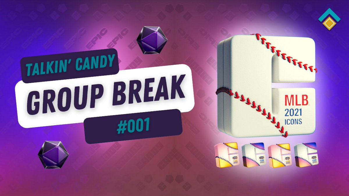 digital_dugout's tweet photo. Join @MrSlimFish and @shadsman15 LIVE on YouTube TONIGHT at 5:00 EST for the first ever Talkin' Candy Group Break (Sold Out)
💎 NEW Uncut Diamonds Breaks will become available tonight 👀
Join us: https://t.co/QBmwUyGxHC
@CandyDigital #mlb #nft #baseball https://t.co/HWqb62xF3z