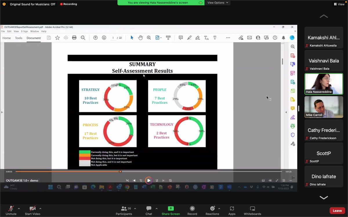 ECAO organized a #webinar on the Outside of the Gate Materials Management Model (OUTGAM3E), presented by Hala Nassereddine from the University of Kentucky on a recent <a href="/ELECTRI_org/">ELECTRI International</a>  research project focused on documenting best practices in the area of construction materials mngmt.