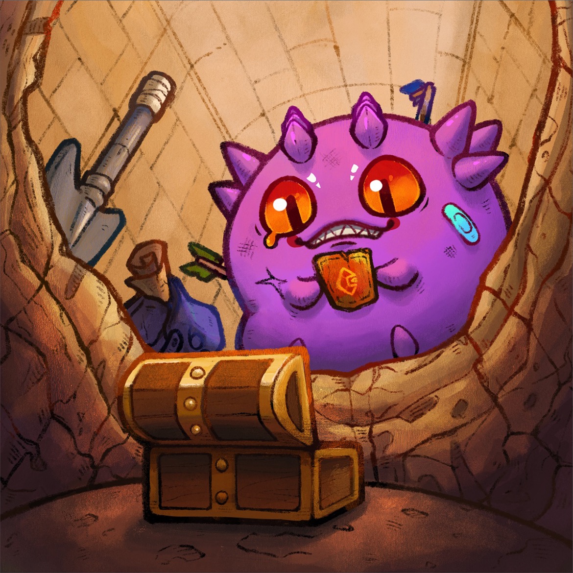 AxieInfinity's tweet photo. Here are the new Reptile Card leeks coming in Origins Season 2! 🦎

📜| https://t.co/FMHqELNabT https://t.co/77JJisUXRP
