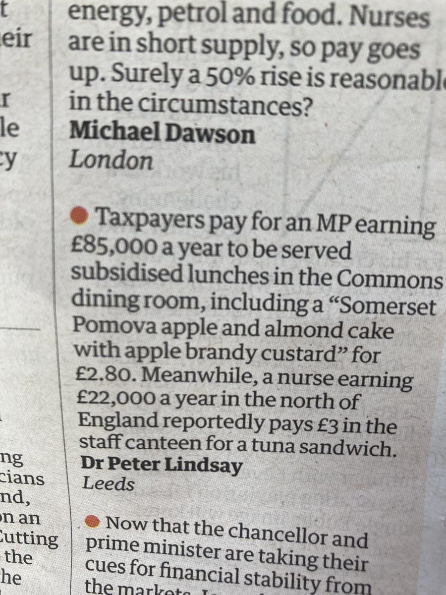 riotgrandma72's tweet image. 🙄🙄🙄Dear @theresecoffey you say it isn’t the government’s job to provide ‘free food’.
May I point out that it isn’t the job of taxpayers like me to subsidise your dinners. 

Nor your #Christmas parties. 

#CostOfLivingCrises #greedy #ToryCostOfGreedCrisis #ToryMPs #Food #nurses