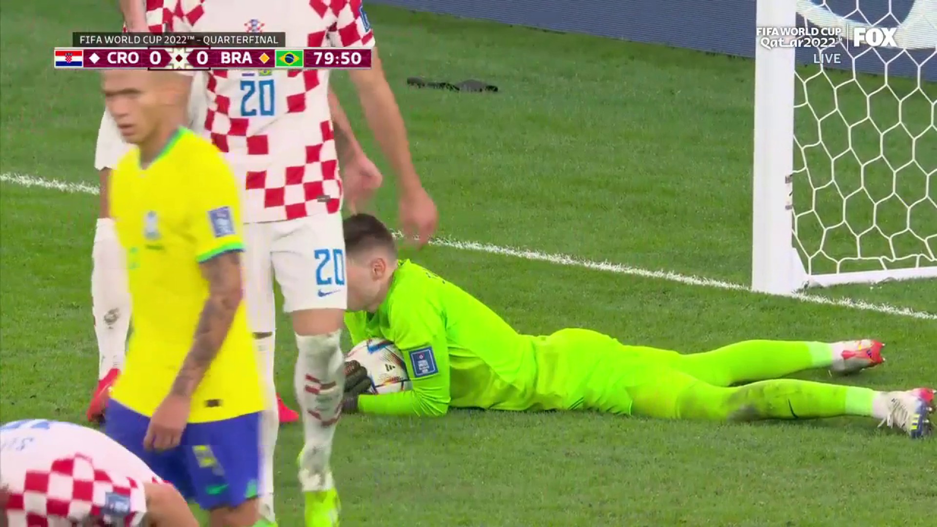 Another chance for Brazil, another Livaković save 🔒”