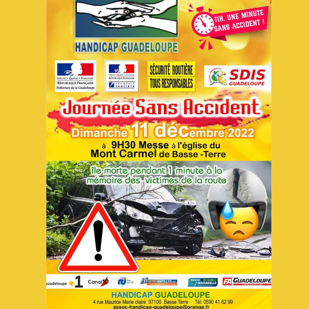 Le SDIS Guadeloupe sdis971, est partenaire de la journée sans accident le dimanche 11 décembre organisé par l'association handicap Guadeloupe. #guadeloupe #sdis971 #sdisguadeloupe #pompierguadeloupe #handicapguadeloupe #departementguadeloupe