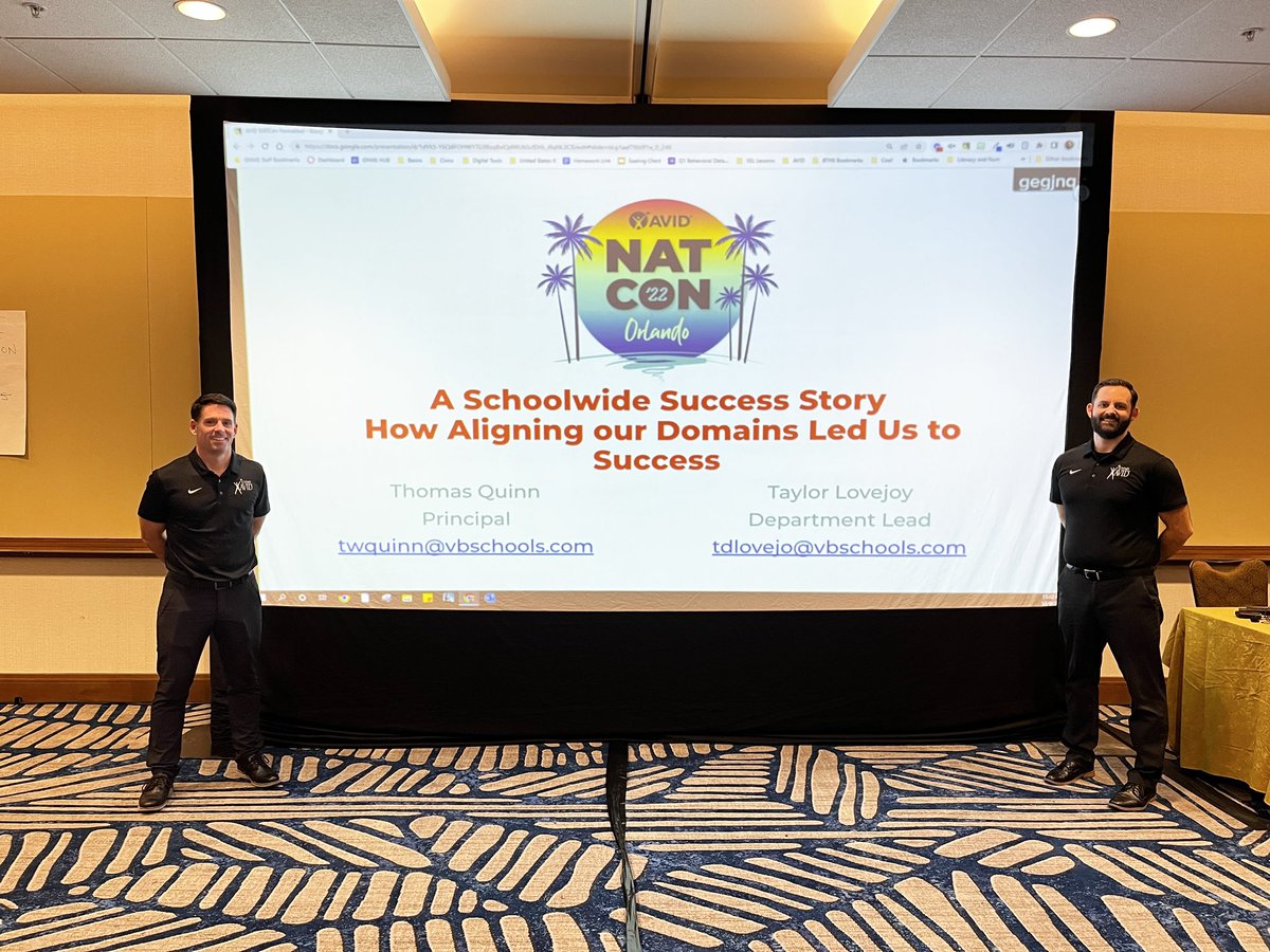 WOW 🤩 Loved hearing the AVID story from one of our own <a href="/greatneckms/">Great Neck Middle School</a>  Thank you for inspiring others across the nation ❤️

<a href="/BeachSupe/">Aaron Spence</a> you would be proud!