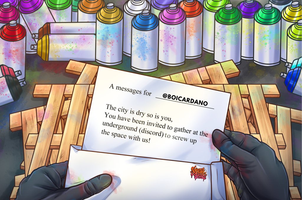 Boicardano's tweet photo. @ScrewyThingsNFT  thanks for wl spot sneakybastard https://t.co/31KduZdT70