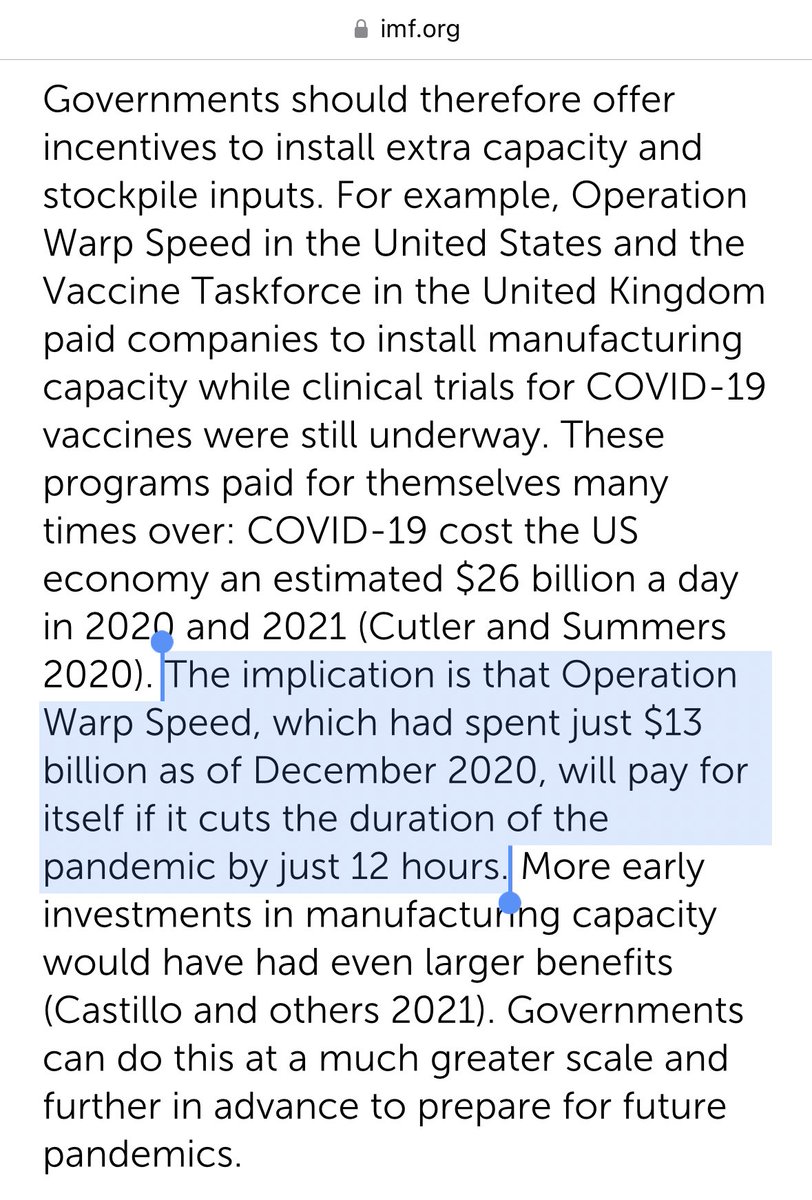 Stunning fact about Operation Warp Speed: